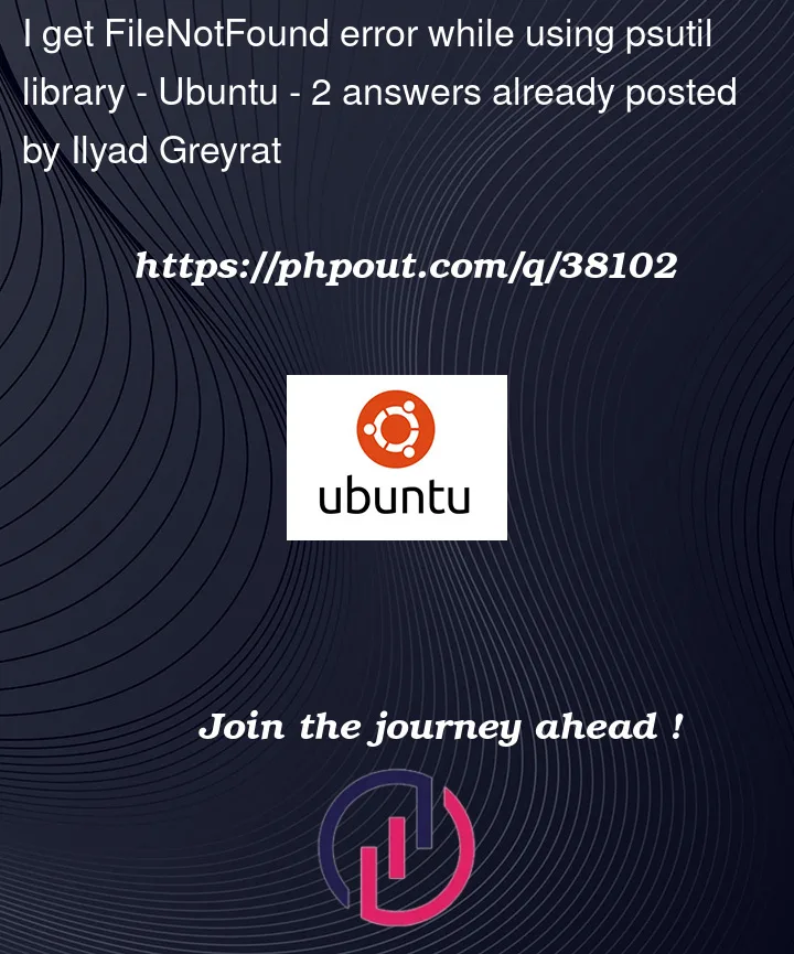 Question 38102 in Ubuntu