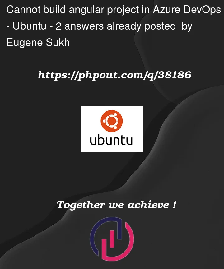 Question 38186 in Ubuntu