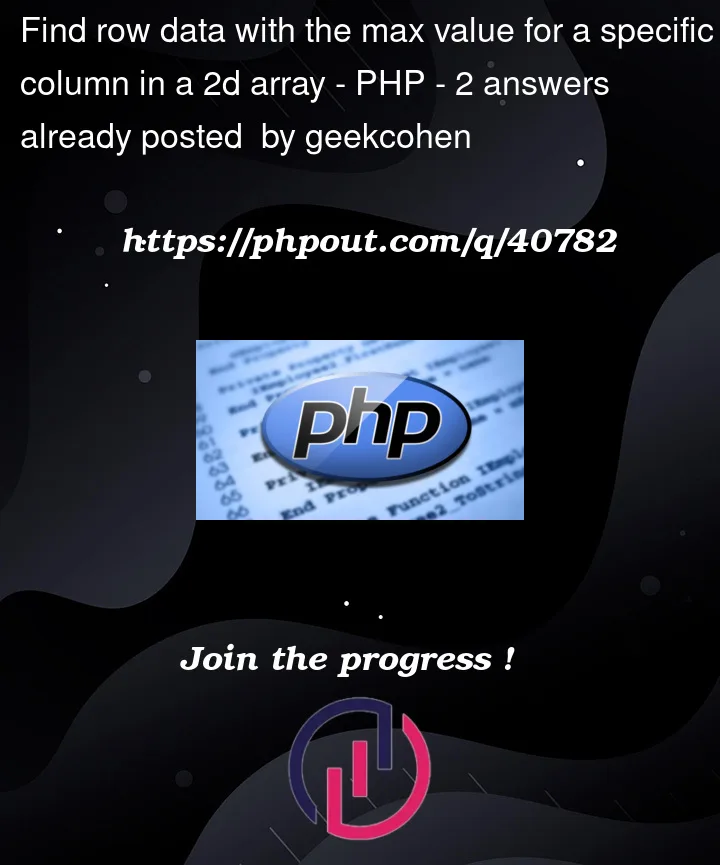 Question 40782 in PHP