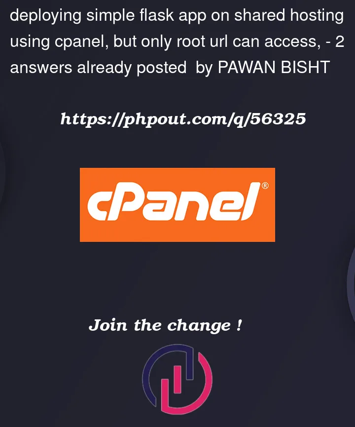 Question 56325 in cPanel