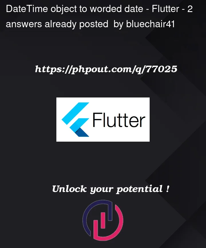 Question 77025 in Flutter