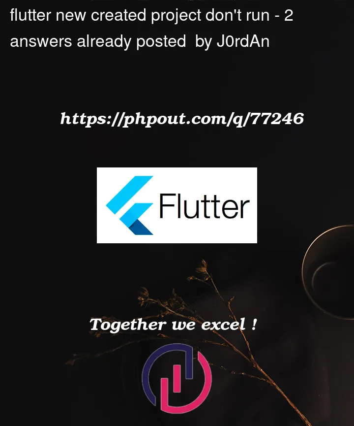 Question 77246 in Flutter