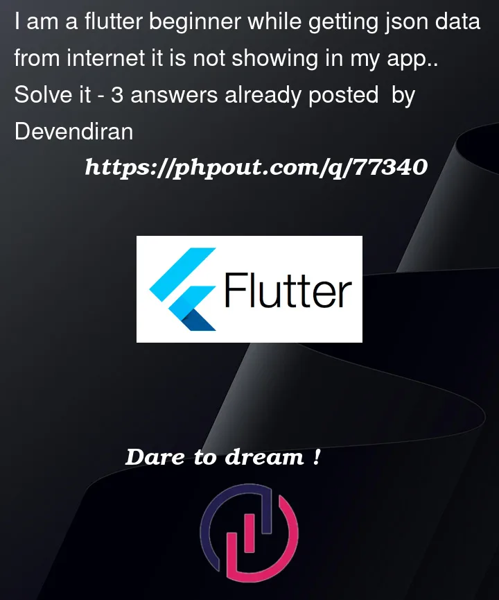Question 77340 in Flutter