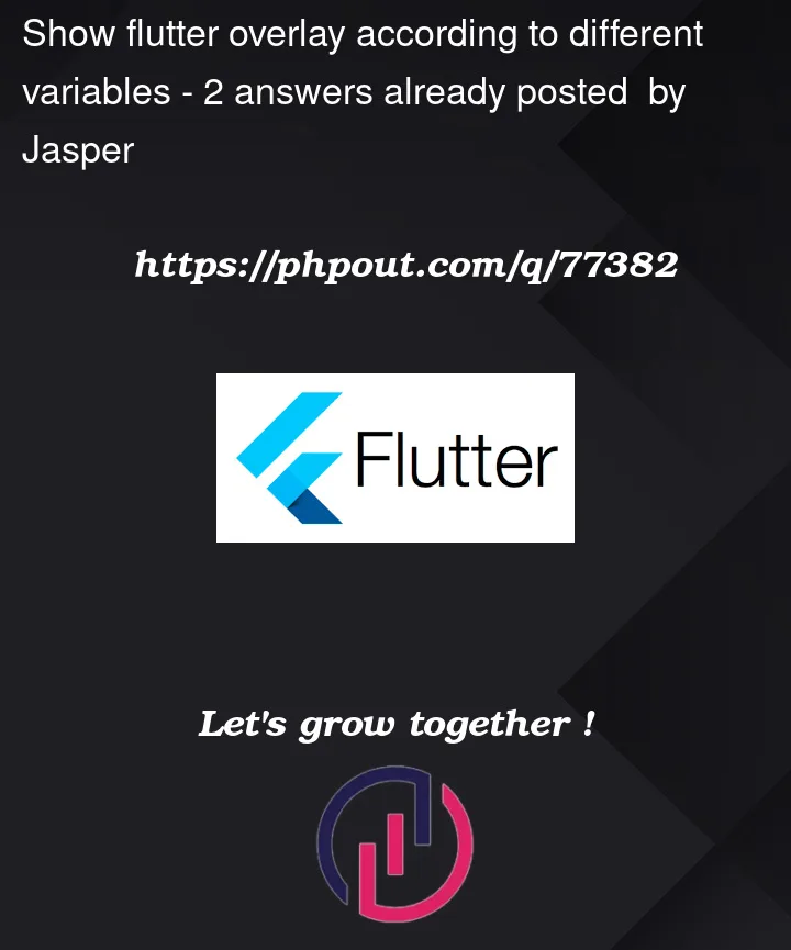 Question 77382 in Flutter