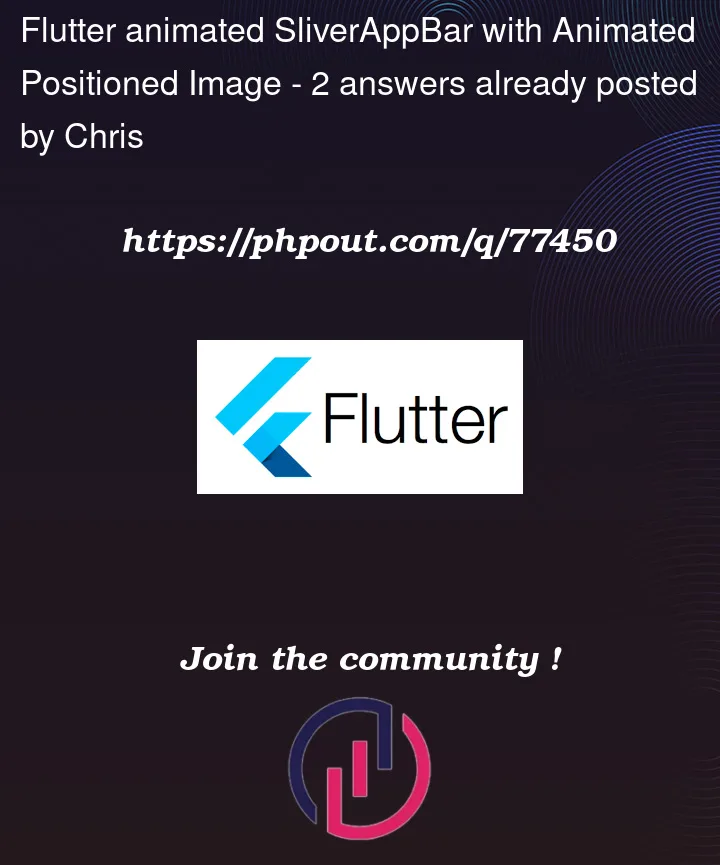 Question 77450 in Flutter