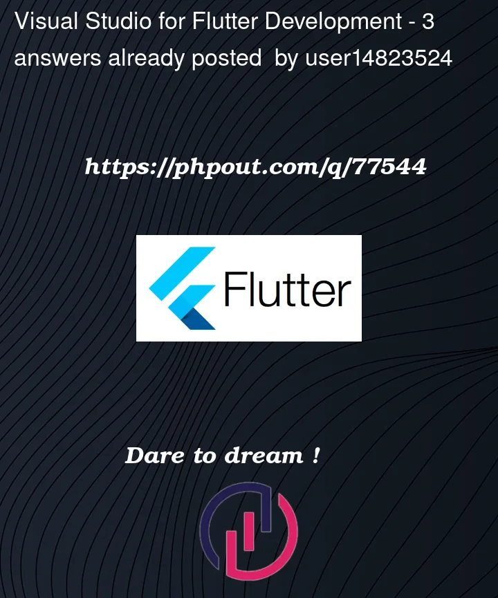 Question 77544 in Flutter