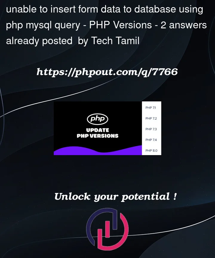 Question 7766 in PHP Versions