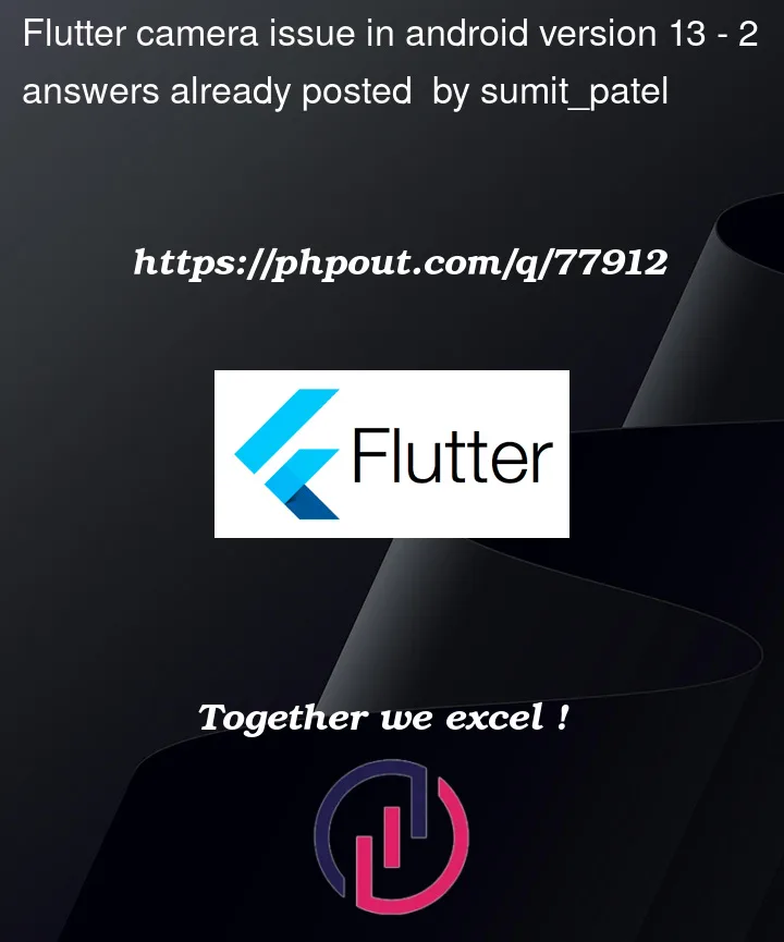 Question 77912 in Flutter