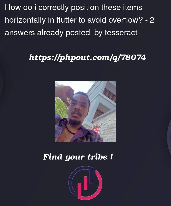 Question 78074 in Flutter