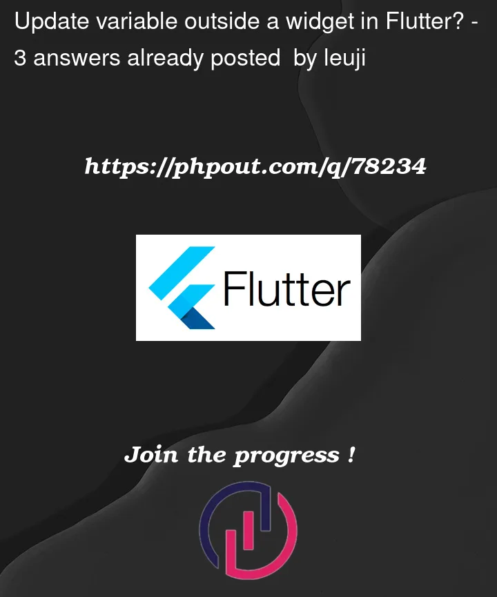 Question 78234 in Flutter