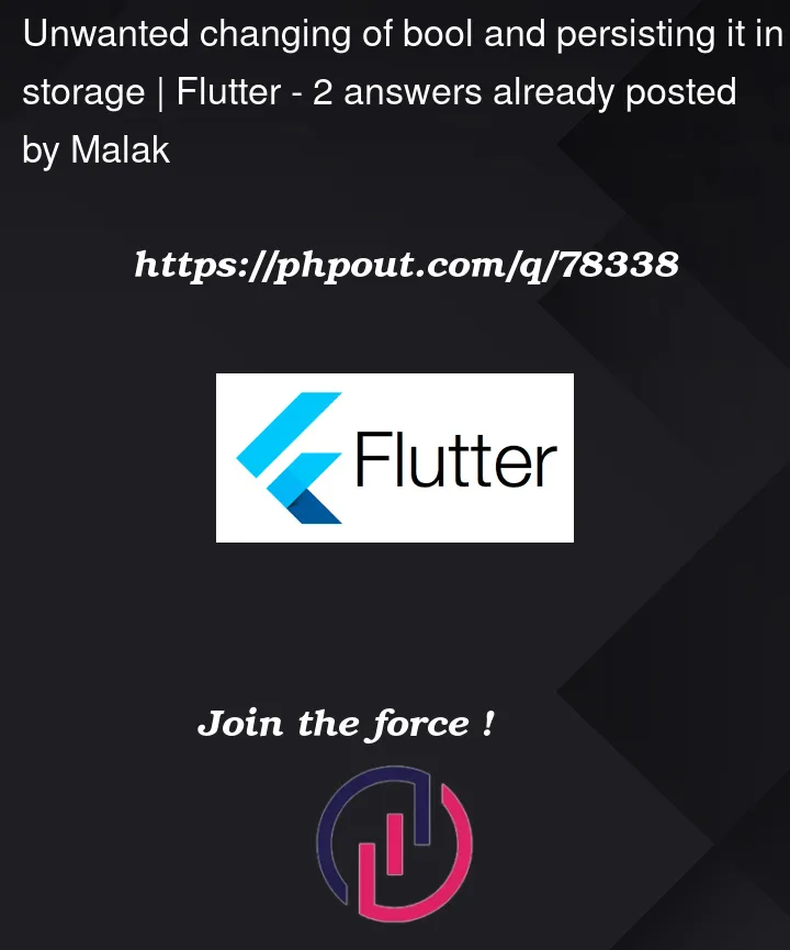 Question 78338 in Flutter