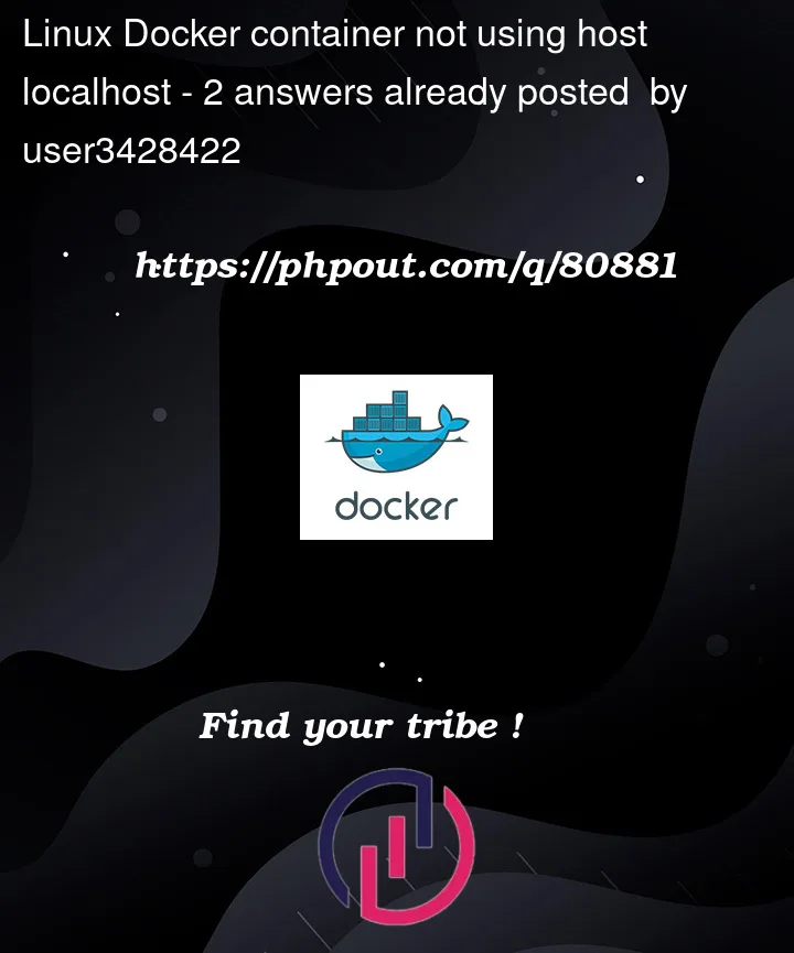 Question 80881 in Docker