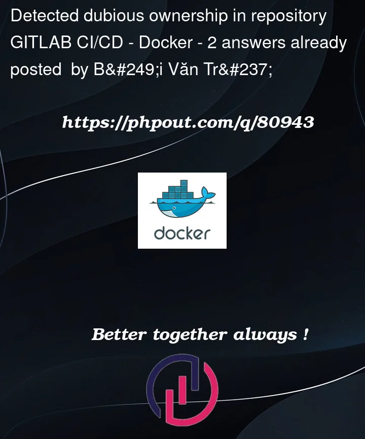 Question 80943 in Docker