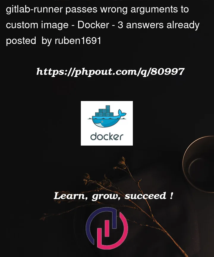 Question 80997 in Docker