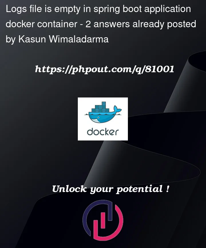 Question 81001 in Docker