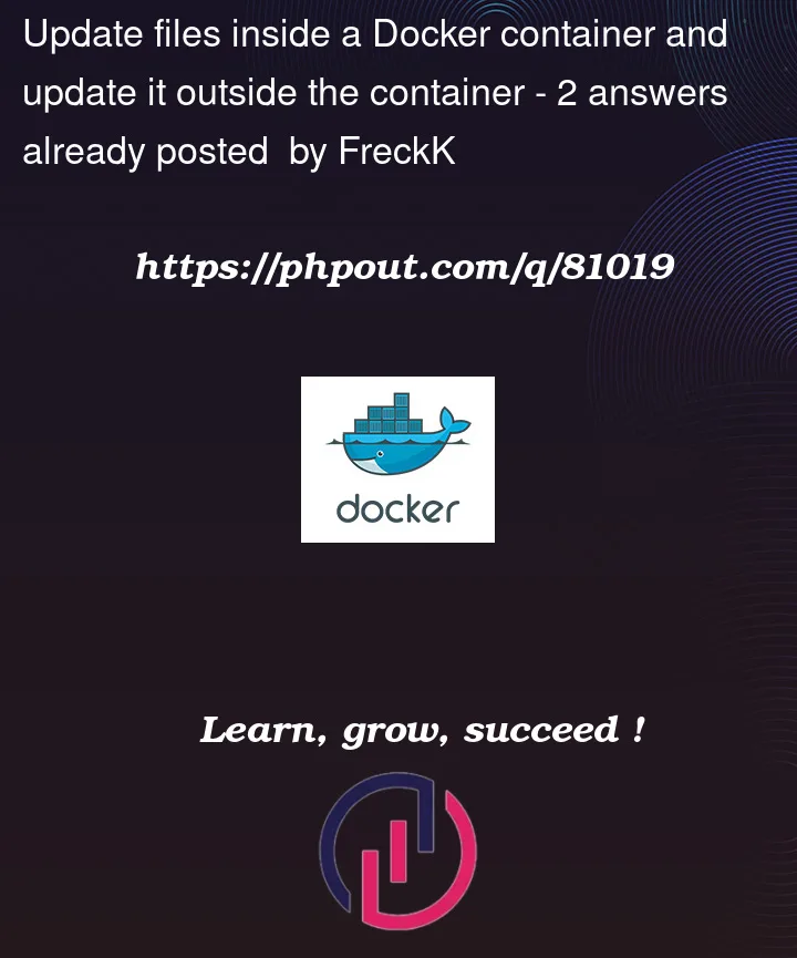 Question 81019 in Docker