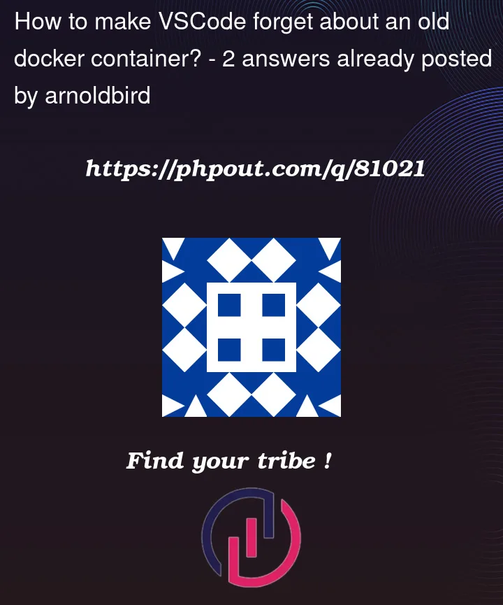 Question 81021 in Docker