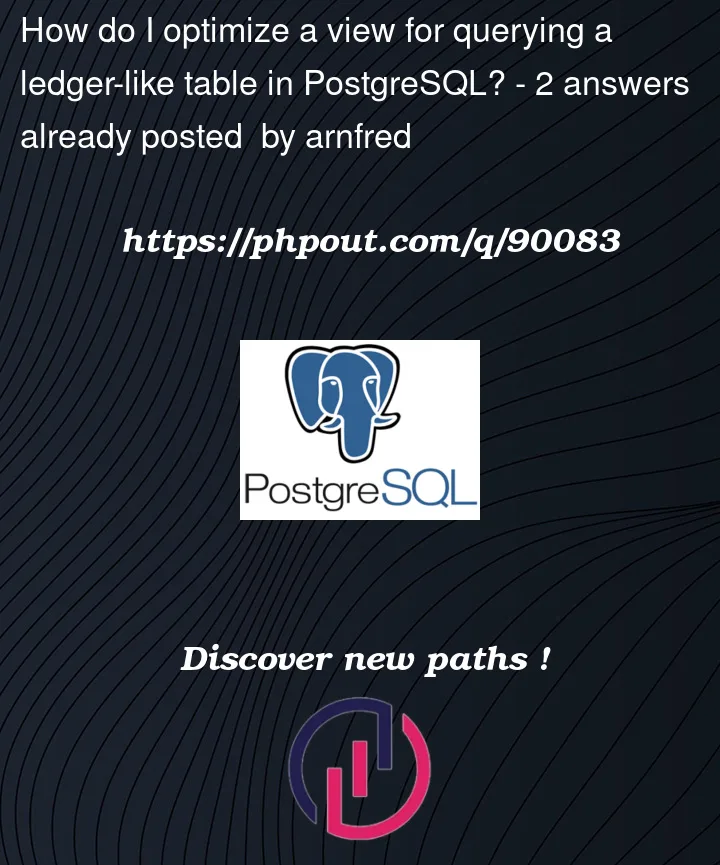 Question 90083 in PostgreSQL