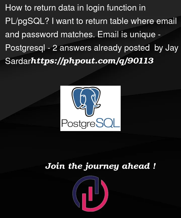 Question 90113 in PostgreSQL