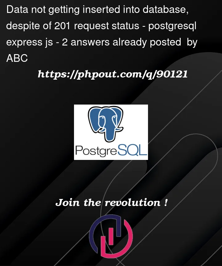 Question 90121 in PostgreSQL