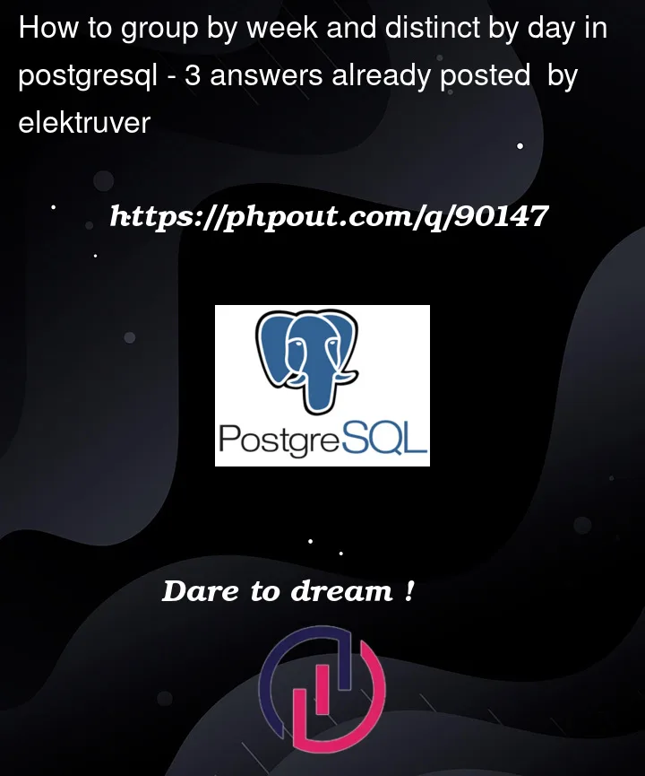 Question 90147 in PostgreSQL