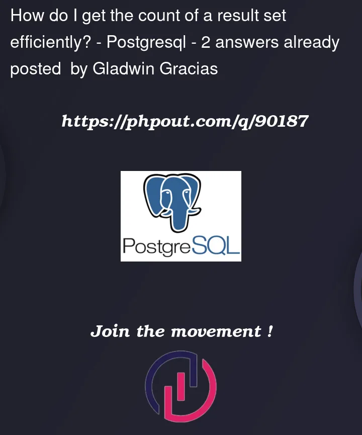 Question 90187 in PostgreSQL