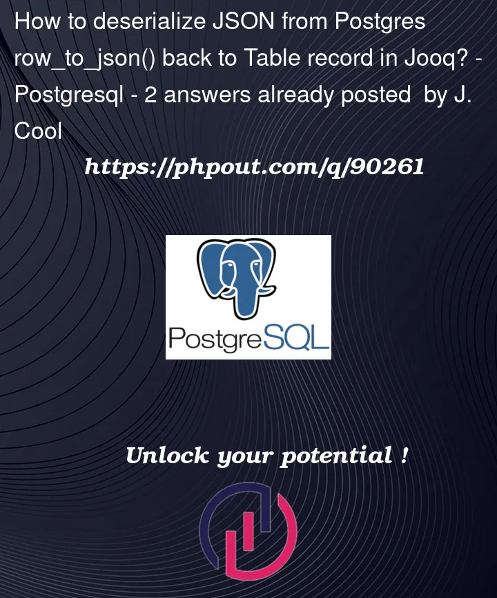 Question 90261 in PostgreSQL