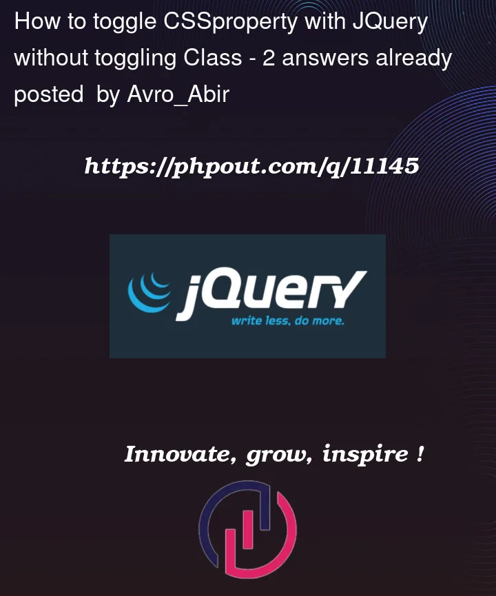 Question 11145 in Jquery