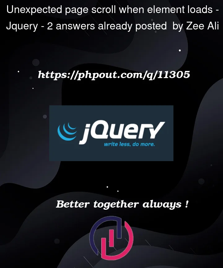 Question 11305 in Jquery