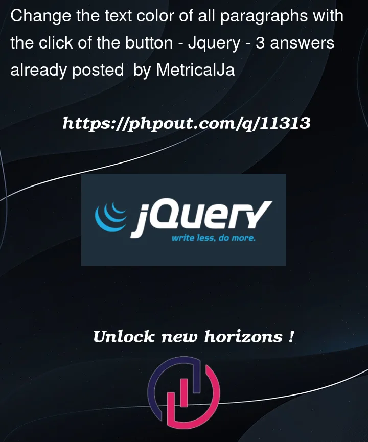 Question 11313 in Jquery