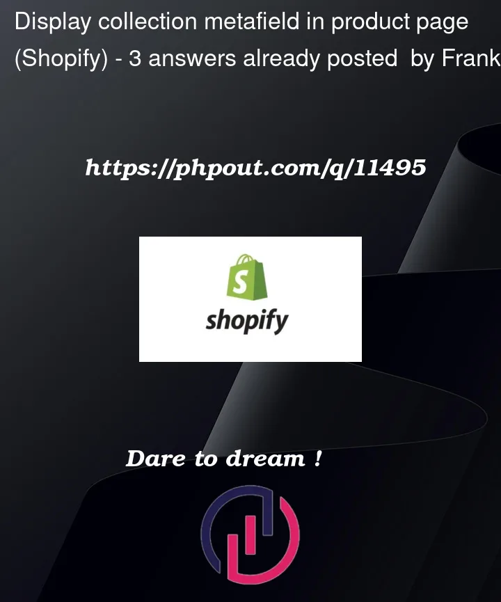 Question 11495 in Shopify