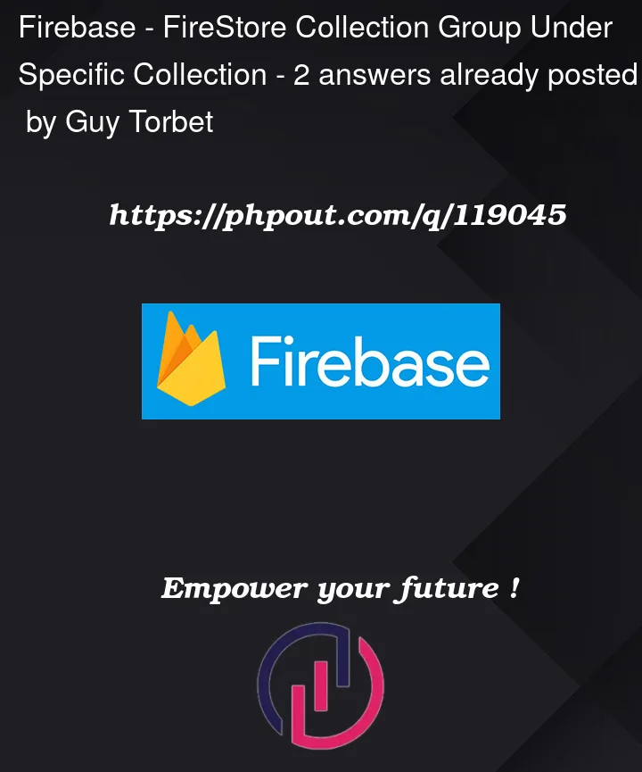 Question 119045 in Firebase