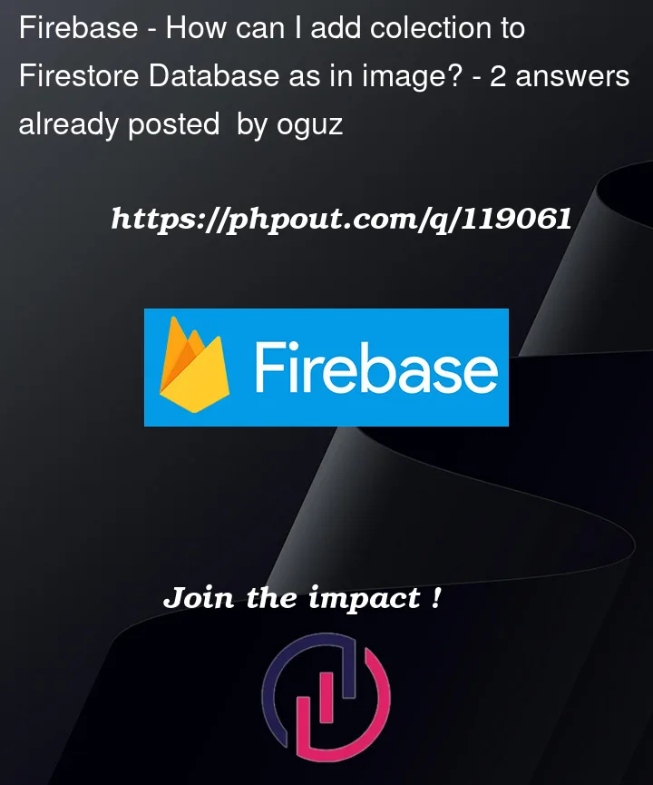 Question 119061 in Firebase