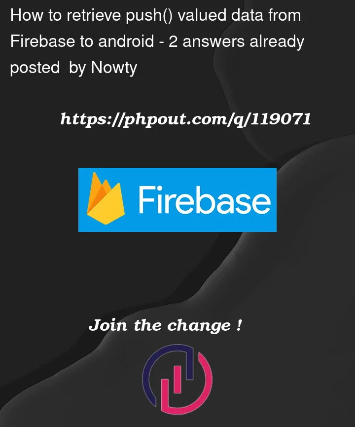 Question 119071 in Firebase