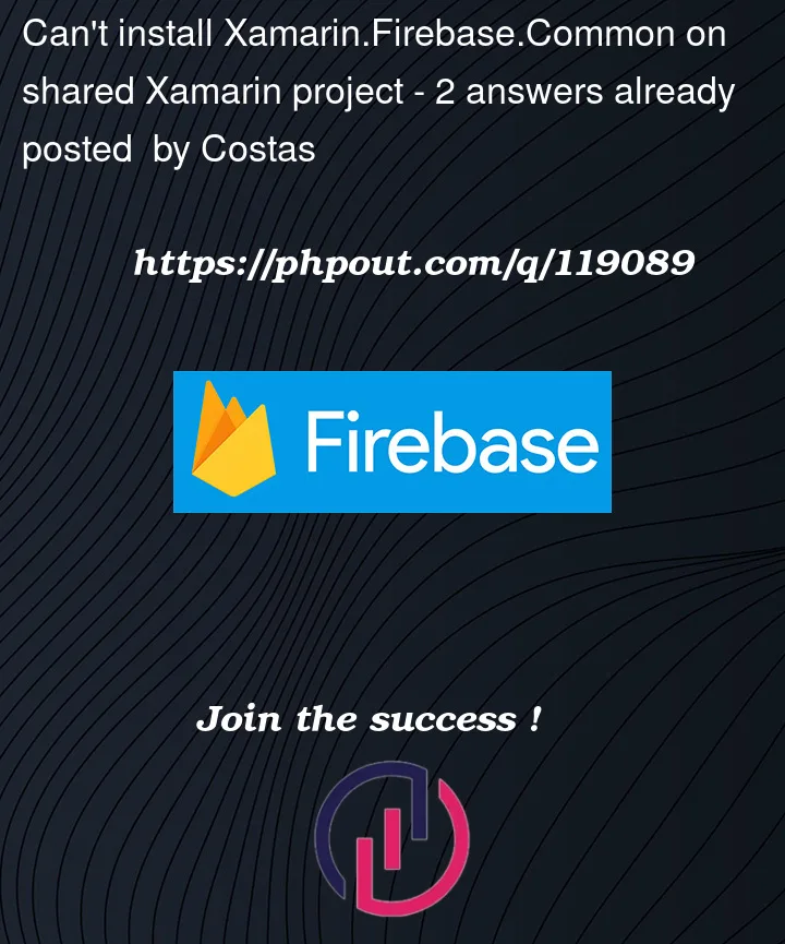 Question 119089 in Firebase