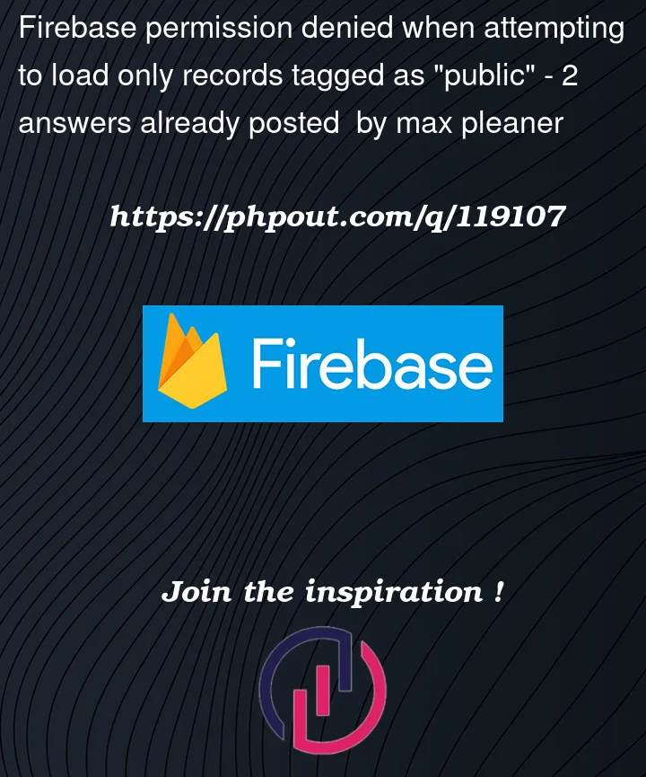 Question 119107 in Firebase