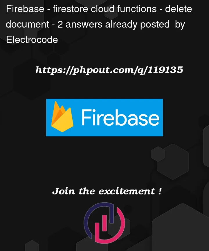 Question 119135 in Firebase