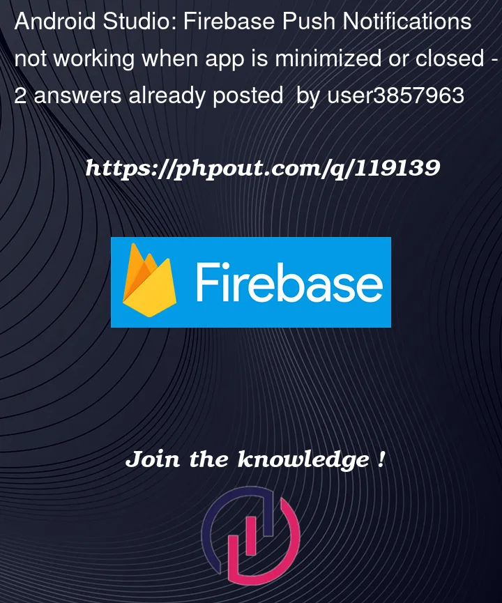 Question 119139 in Firebase