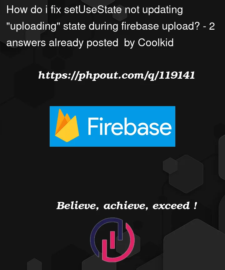 Question 119141 in Firebase