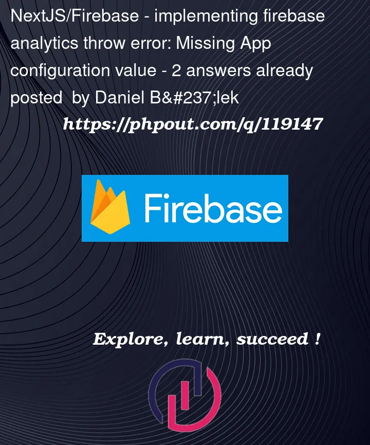 Question 119147 in Firebase