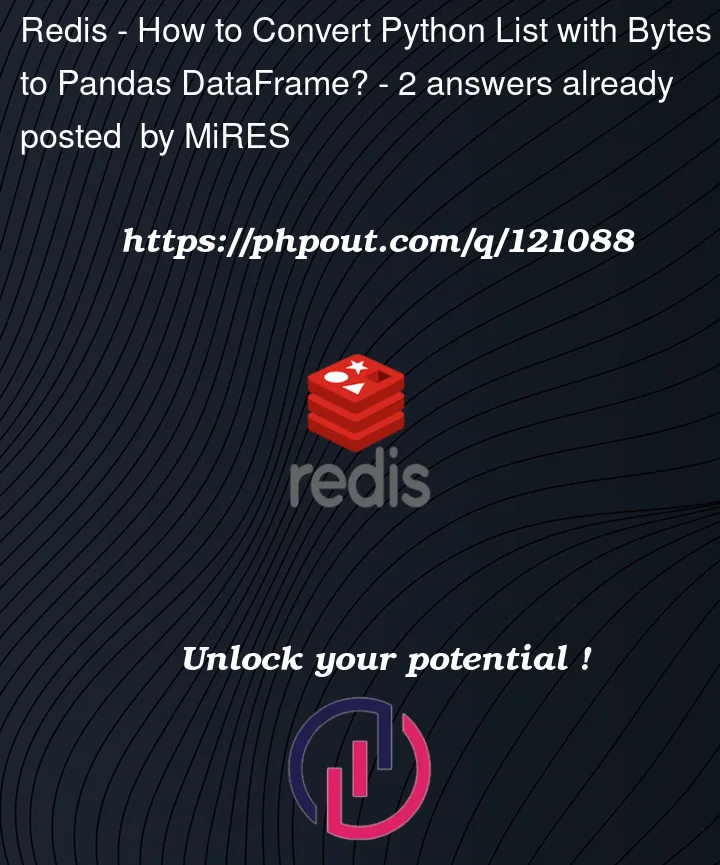 Question 121088 in Redis