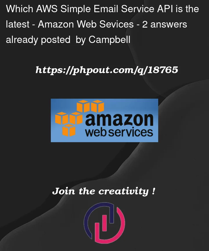 Question 18765 in Amazon Web Sevices