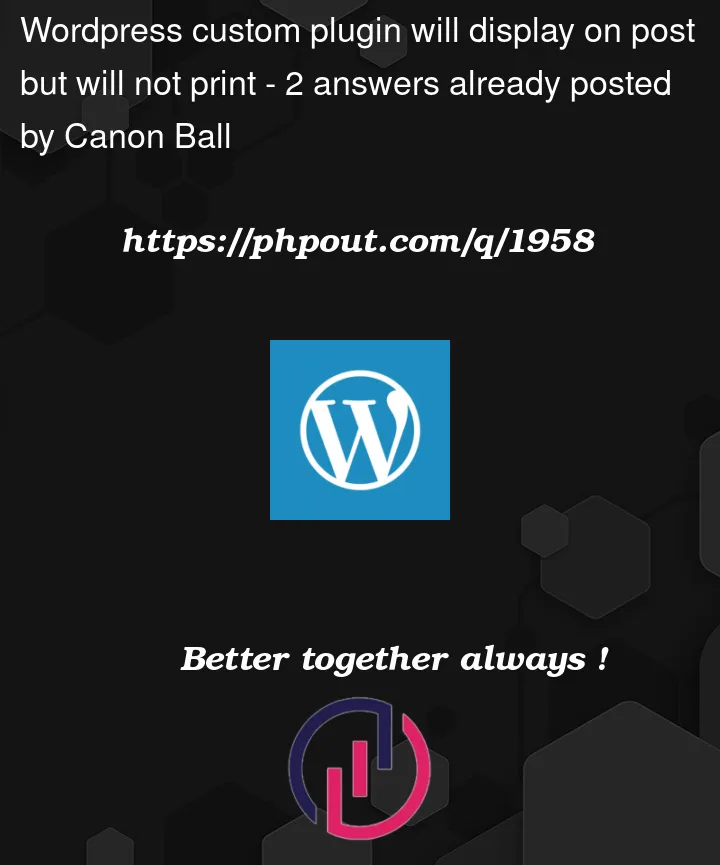 Question 1958 in Wordpress