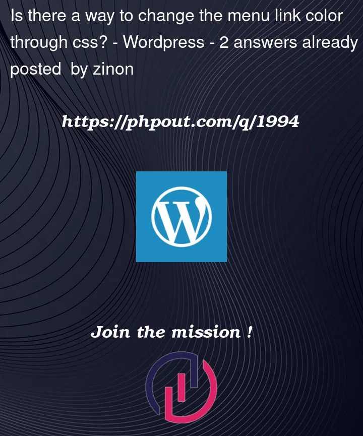 Question 1994 in Wordpress