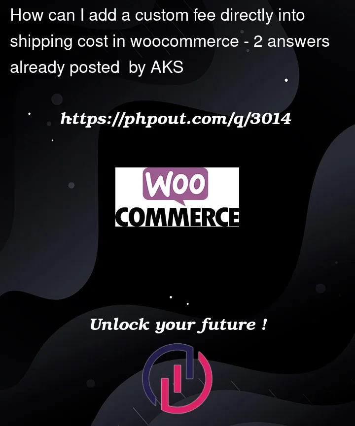 Question 3014 in Woocommerce