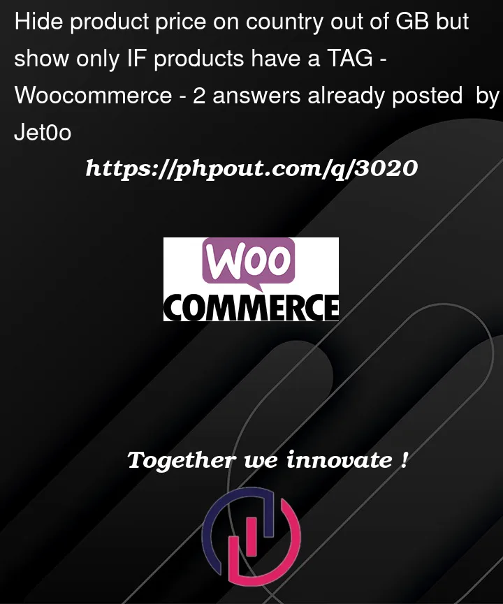 Question 3020 in Woocommerce