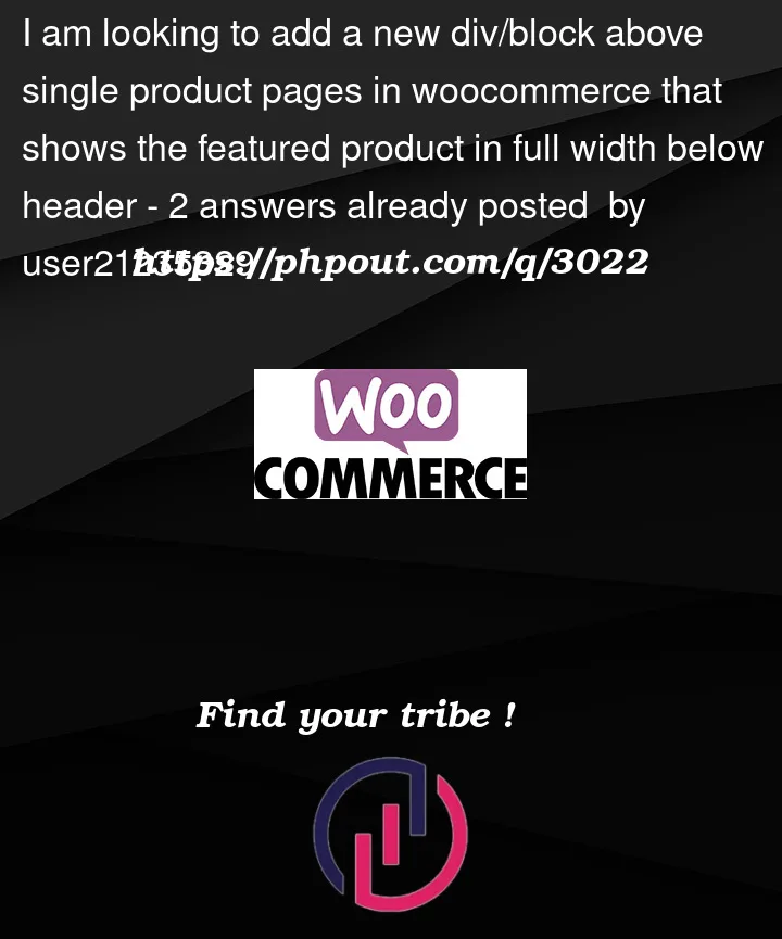 Question 3022 in Woocommerce