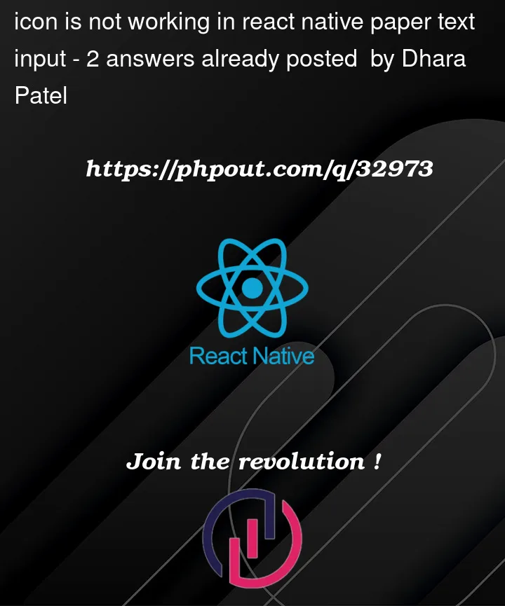 Question 32973 in React native