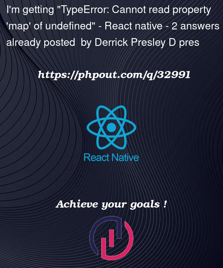 Question 32991 in React native