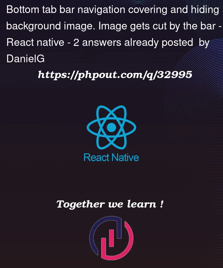 Question 32995 in React native